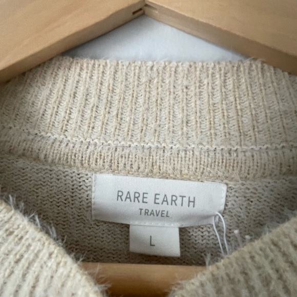 Women’s NWT large Rare Earth oatmeal sweater - Picture 3 of 9